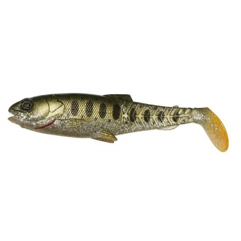 Savage Gear Craft Cannibal Paddletail 10,5cm 12g Olive Silver Smolt